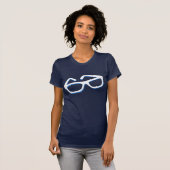 Cool Nerd Glasses T-shirt (Voorkant volledig)