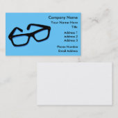 Cool Nerd Glasses Visitekaartje (Voorkant / Achterkant)