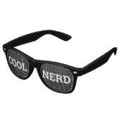 COOL NERD retro Shades / Fun Party Sunbribril Zonnebril (Gekanteld)