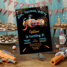 Cool Nerf Wars Party Top Pistool 5e Verjaardag