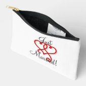 Cool Net Getrouwd Twee Verbonden Kronkelende Rode Etui (Open)