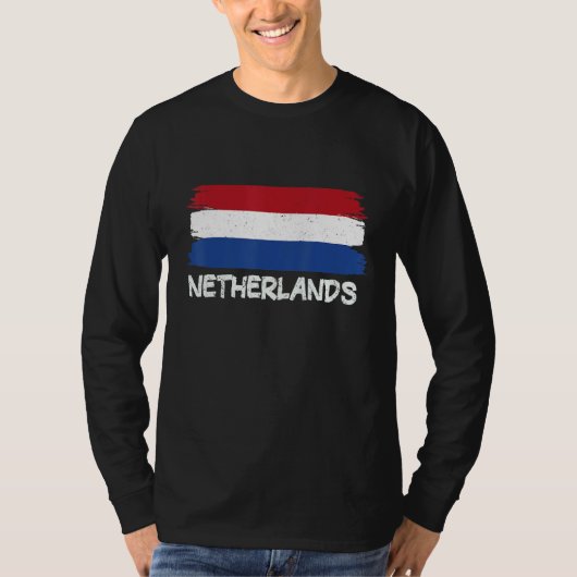 Cool Netherlands Flag T-shirt (Voorkant)