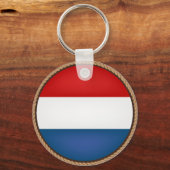 Cool Netherlands Vlag Seal Sleutelhanger (Voorkant)