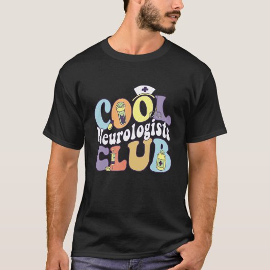 Cool Neurologists Club Neurology Practitioner Groo T-shirt (Voorkant)