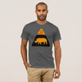 cool neushoorn dier t-shirt (Voorkant volledig)