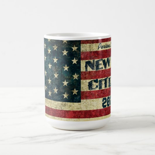 Cool  New U.S. Citizen Coffee Mok 2024 (Center)
