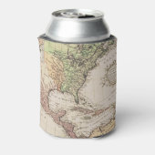 Cool New Wereldkaart Geography Teacher Blikjeskoeler (Blikje Achterkant)