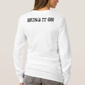 Cool New Years Resolutie Motivatie T-shirt (Achterkant)