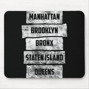 Cool New York City 5 Boroughs, New York New York C Muismat