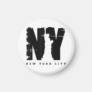 Cool  New York City Style Tee Shirts, Nieuw Y Magneet