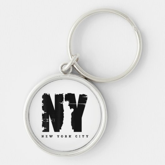 Cool  New York City Style Tee Shirts, Nieuw Y Sleutelhanger (Voorkant)