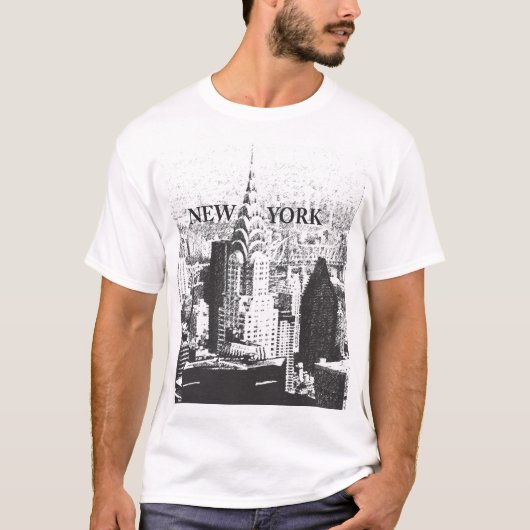 Cool New York / Manhattan Ik hou van NY T-shirts (Voorkant)
