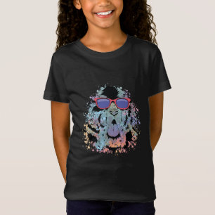 Cool Newfoundland-hond zonnebril ontwerp T-shirt
