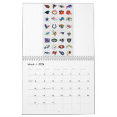 COOL NFL CALENDER KALENDER (Mar 2026)