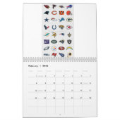 COOL NFL CALENDER KALENDER (Feb 2026)