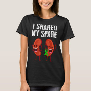Cool Nieren Donor Mannen Vrouwen Transplantatie T-shirt