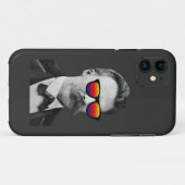 Cool Nietzsche met zonnebril Case-Mate iPhone Case (Achterkant (horizontaal))