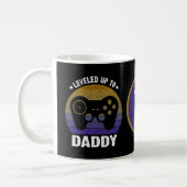 Cool nieuwe vader voeg monogram videogamer toe koffiemok (Links)