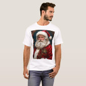 Cool Nieuwjaar T-shirt Kerstman (Voorkant volledig)