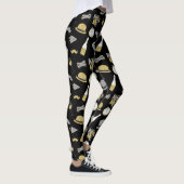 cool nieuwjaarspatroon leggings (Rechts)