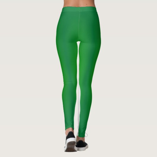 Cool Nigeria Vlag Mode Leggings (Achterkant)
