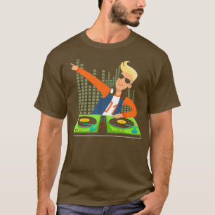 Cool Nightclub DJs Remix Club Mix Music DJ Dance T-shirt