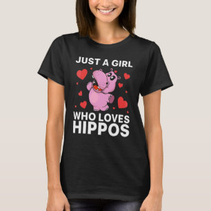 Cool Nijlpaard Voor Vrouwen Meisjes Nijlpaard Safa T-shirt
