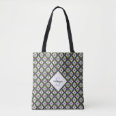 Cool Nine-Patch Quilt Pattern-Canvas tas (Voorkant)