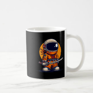 Cool ninja in astronaut space suit costume  koffiemok