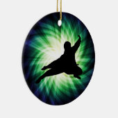 Cool Ninja Keramisch Ornament (Rechts)