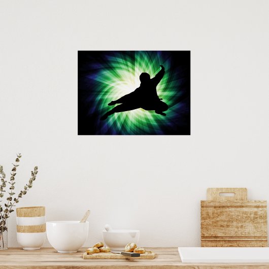 Cool Ninja Poster (Keuken)