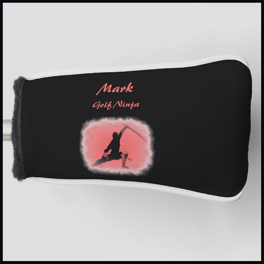 Cool Ninja Warrior Golf Head Hoesje Golfheadcover