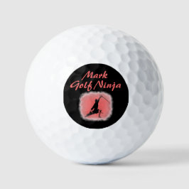 Cool Ninja Warrior Golfballen