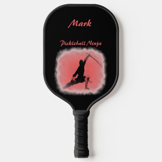 Cool Ninja Warrior Pickleball Paddle (Voorkant)