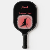 Cool Ninja Warrior Pickleball Paddle (Achterkant)