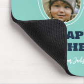 Cool No.1 Papa Aangepaste Foto Eerste Vaderdag Muismat (Hoek)