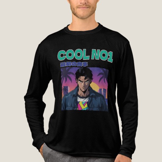 Cool No. 1 Tri-Blend Shirt (Voorkant volledig)