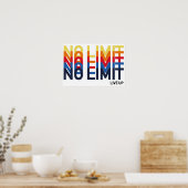 Cool No Limit Live Play-Pop Poster (Keuken)