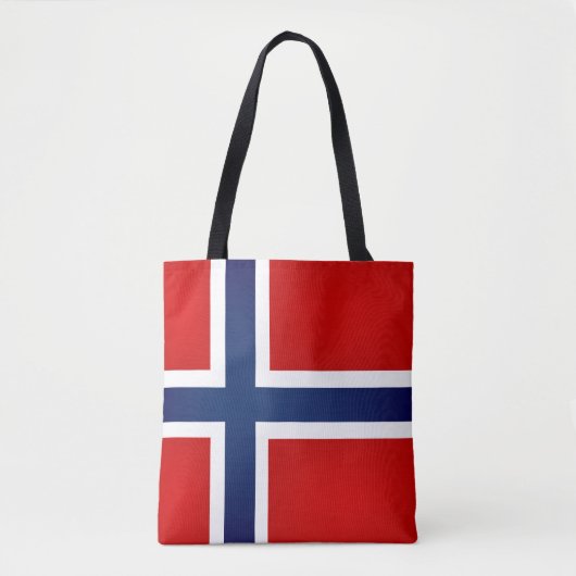 Cool Norway Flag Mode Tote Bag (Voorkant)