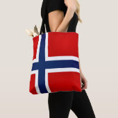Cool Norway Flag Mode Tote Bag (Dichtbij)