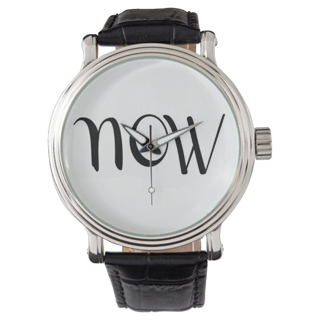 Cool 'Now' Let op - YOLO! Horloge (Voorkant)