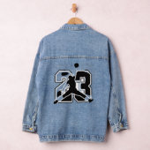 Cool Number 23 Basketbal Denim Jas Jacket (Hangar)
