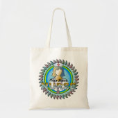 Cool Nurse aangepaste naam boodschappentas Tote Bag (Voorkant)