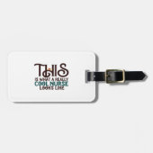 Cool Nurse Bagagelabel (Voorkant horizontaal)