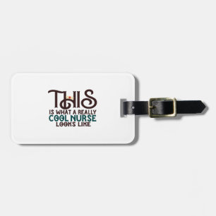 Cool Nurse Bagagelabel