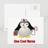 Cool Nurse Briefkaart (Voorkant / Achterkant)