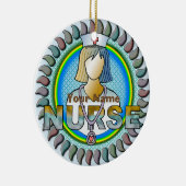 Cool Nurse Keramisch Ornament (Rechts)