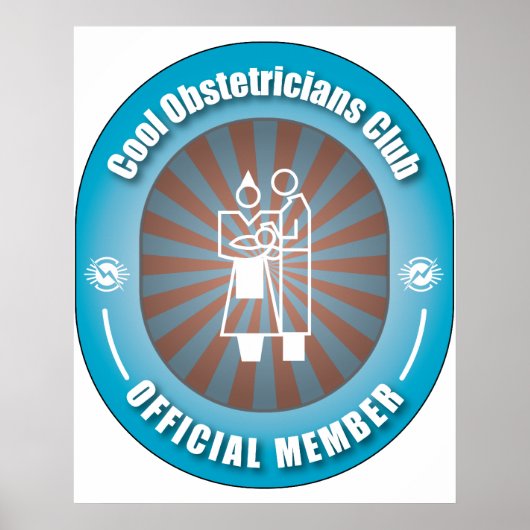 Cool Obstetricians Club Poster (Voorkant)
