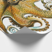 Cool  Octopus Cadeaupapier (Hoek)