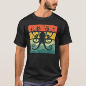 Cool Octopus Design voor Mannen Vrouwen Kinder Vin T-shirt (Voorkant)